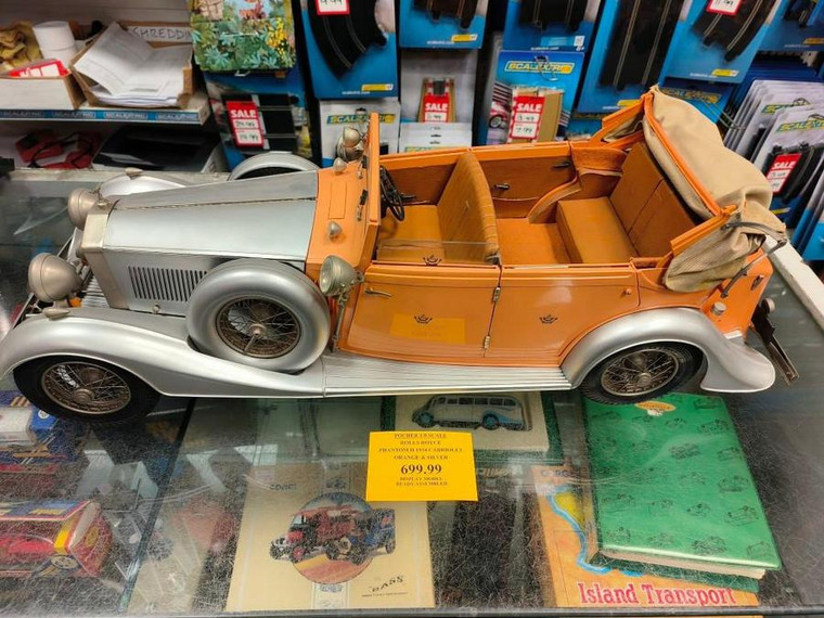  Pocher 1/8 Rolls Royce Torpedo Cabriolet Phantom II Ready Assembled 