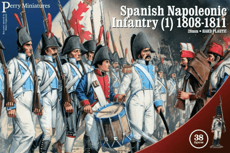  Perry Miniatures 28mm Napoleonic Spanish Infantry 1808-1811 - Set 1 