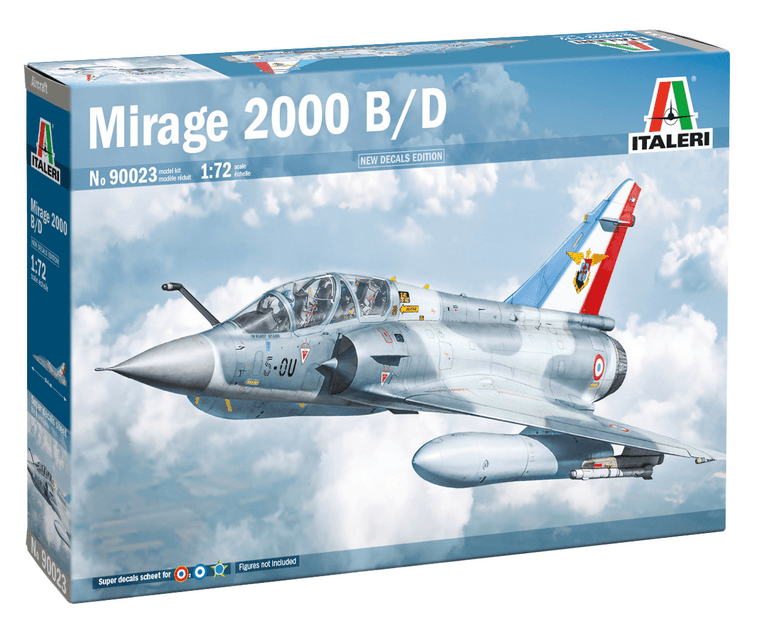  Italeri 1/72 Dassault Mirage 2000B/D 