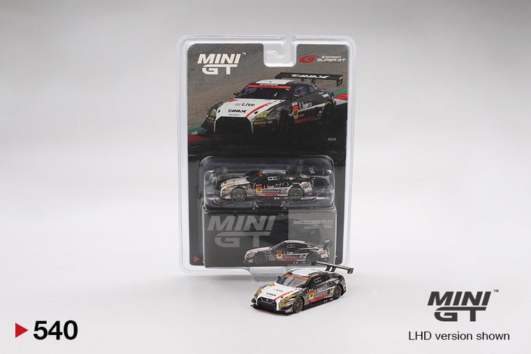 Mini GT 1/64 Nissan GT-R NISMO GT3 #10 TANAX GAINER 2022 Super GT Series 