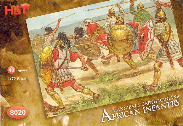  Hat Industrie 1/72 Carthaginian African Infantry 