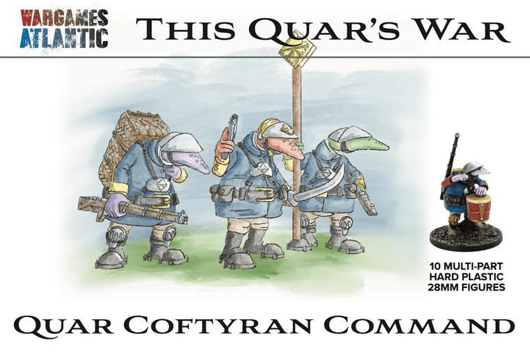  Wargames Atlantic 28mm This Quar's War - Coftyran Command 