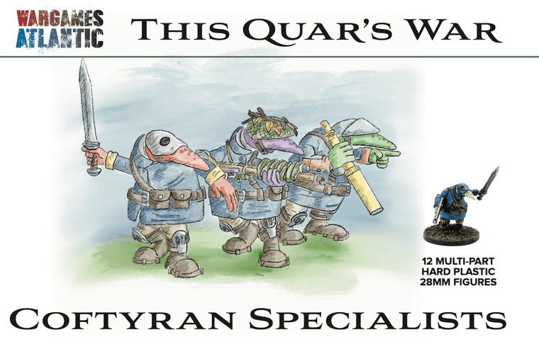  Wargames Atlantic 28mm This Quar's War - Coftyran Specialists 