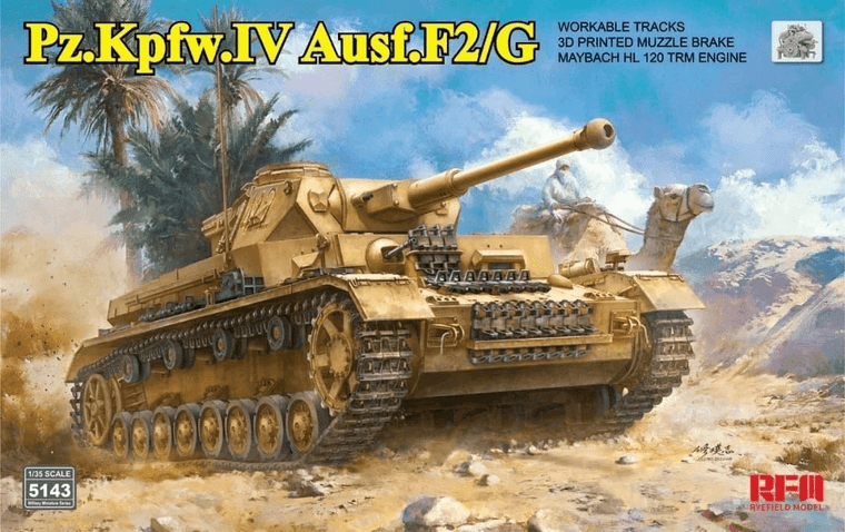  Rye Field Models 1/35 Pz.Kpfw.IV Ausf. F2/G Panzer 