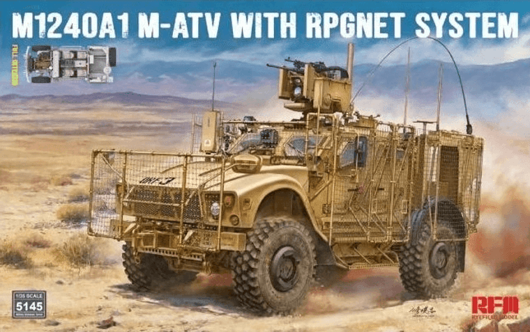  Rye Field Models 1/35 M1240A1 M-ATV with RPGNET 