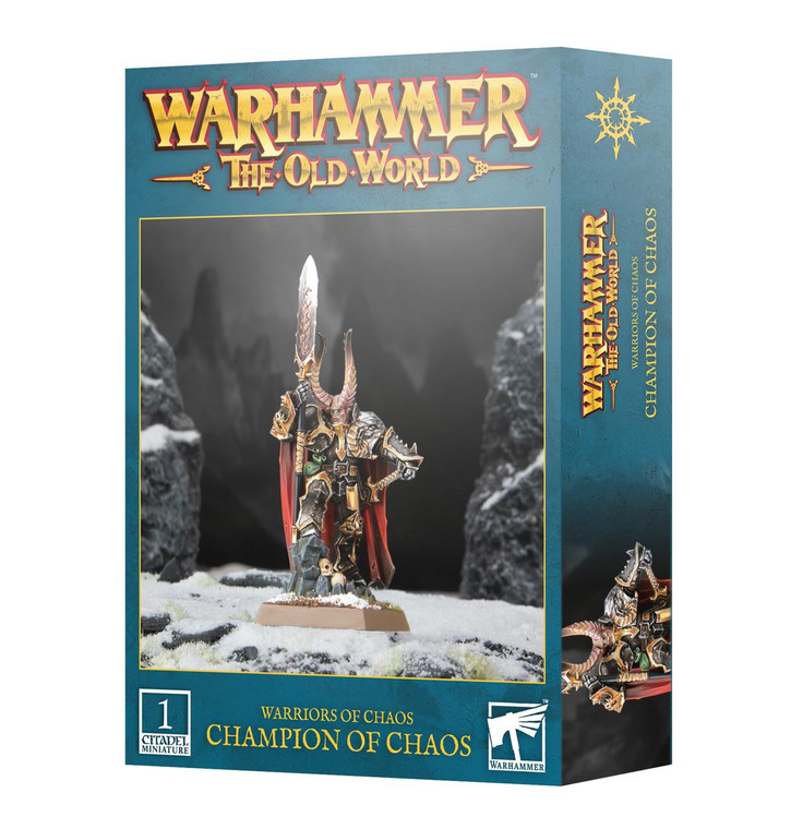  Games Workshop Warhammer The Old World - Warriors of Chaos - Champion of Chaos 