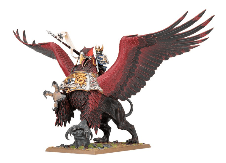  Games Workshop Warhammer The Old World - Empire of Man - General of the Empire or Wizard Lord on Imperial Griffon 