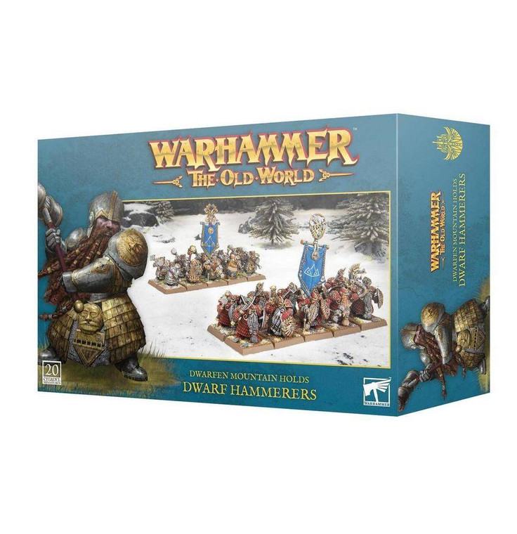  Games Workshop Warhammer The Old World - Dwarfen Mountain Holds - Hammerers and Longbeards 
