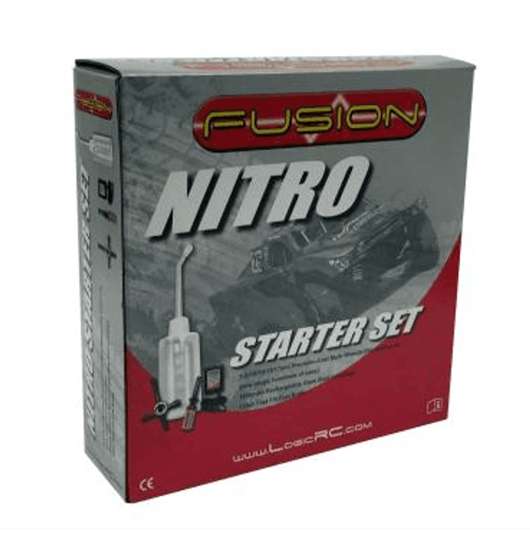 Rc System Logic RC Fusion Nitro Starter Set (UK Plug) with 1800mAh Glow Starter 