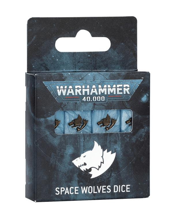  Games Workshop Dice - Space Wolves Dice Set 