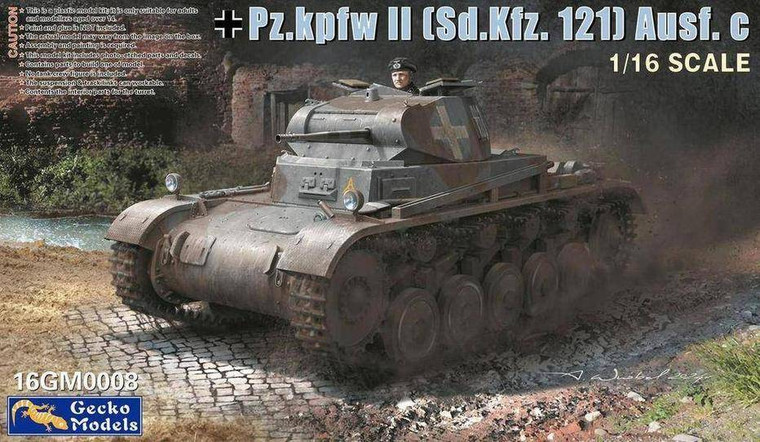  Gecko Models 1/16 Pz.Kpfw. II (Sd.Kfz.121) Ausf.c 