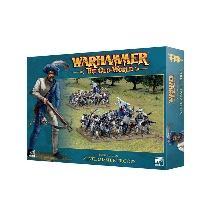 Games Workshop Warhammer The Old World - Empire of Man - State Missile Troops   Games Workshop Warhammer The Old World - Empire of Man - State Missile Troops