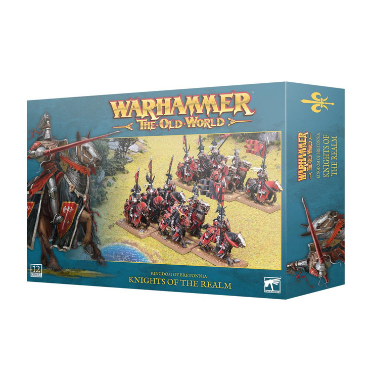  Games Workshop Warhammer The Old World - Kingdom of Bretonnia - Knights of the Realm and Knights Errant 