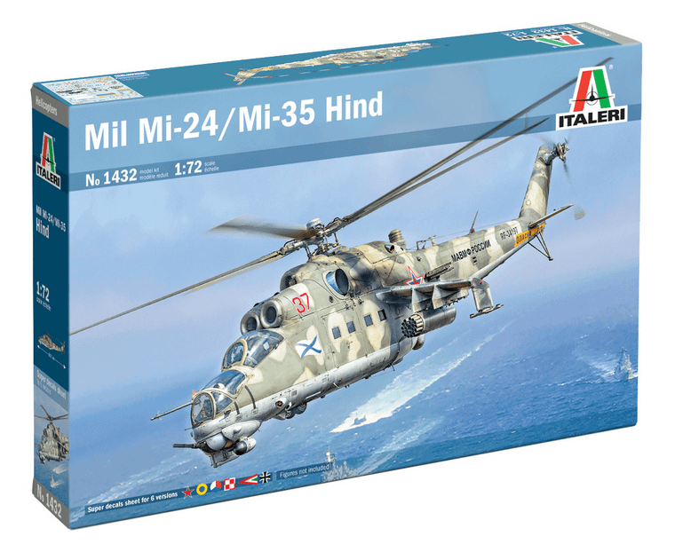  Italeri 1/72 Mil Mi-24P/Mil Mi-35P Hind 