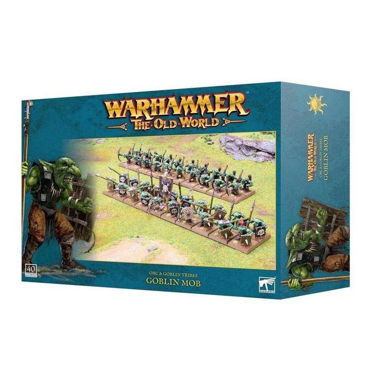  Games Workshop Warhammer The Old World - Orc & Goblin Tribes - Goblin Mob 