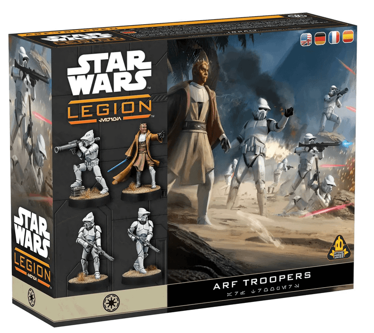  Atomic Mass Games Star Wars Legion - Galactic Republic - Unit Expansion - ARF Troopers 