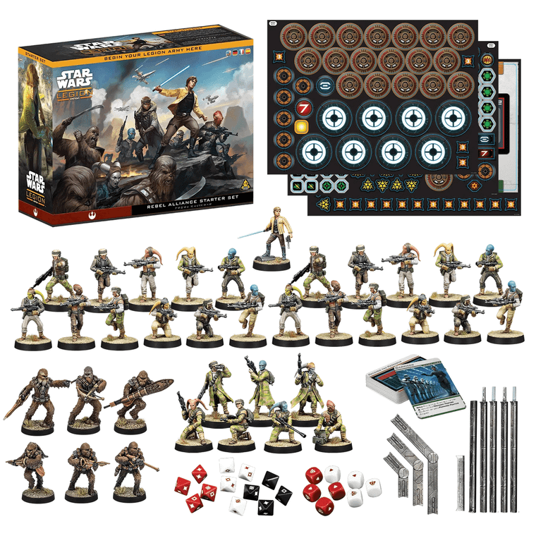  Atomic Mass Games Star Wars Legion - Starter Set - Rebel Alliance 