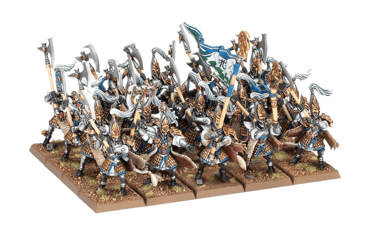 Games Workshop Warhammer The Old World - High Elf Realms - White Lions of Chrace 