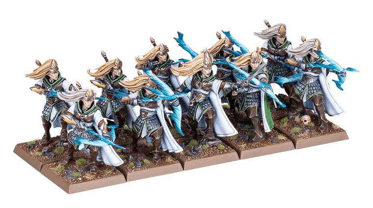  Games Workshop Warhammer The Old World - High Elf Realms - Sisters of Avelorn and Shadow Warriors 