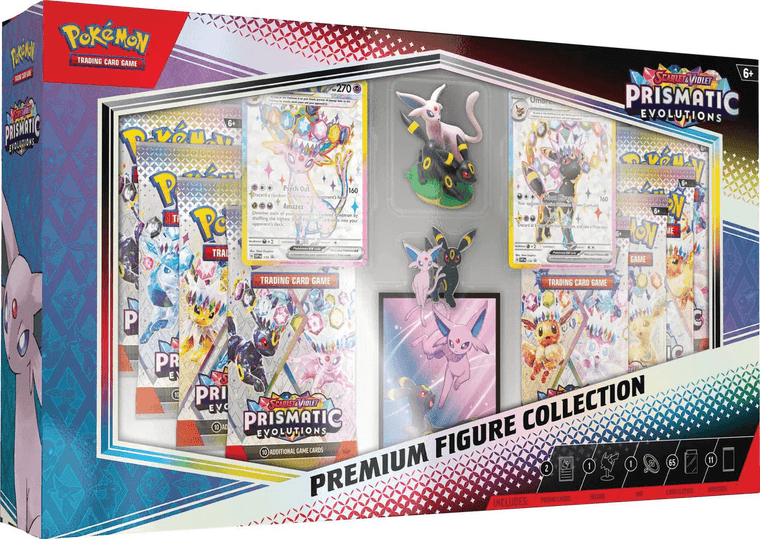  Pokemon TCG: Prismatic Evolutions - Premium Figure Collection 