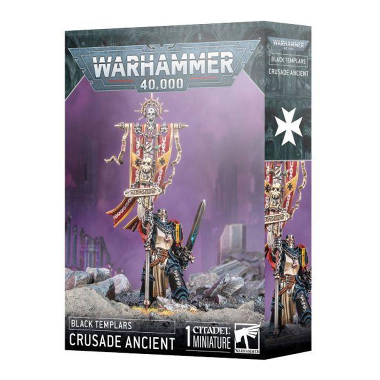 Games Workshop Warhammer 40,000 - Black Templars - Crusade Ancient   Games Workshop Warhammer 40,000 - Black Templars - Crusade Ancient