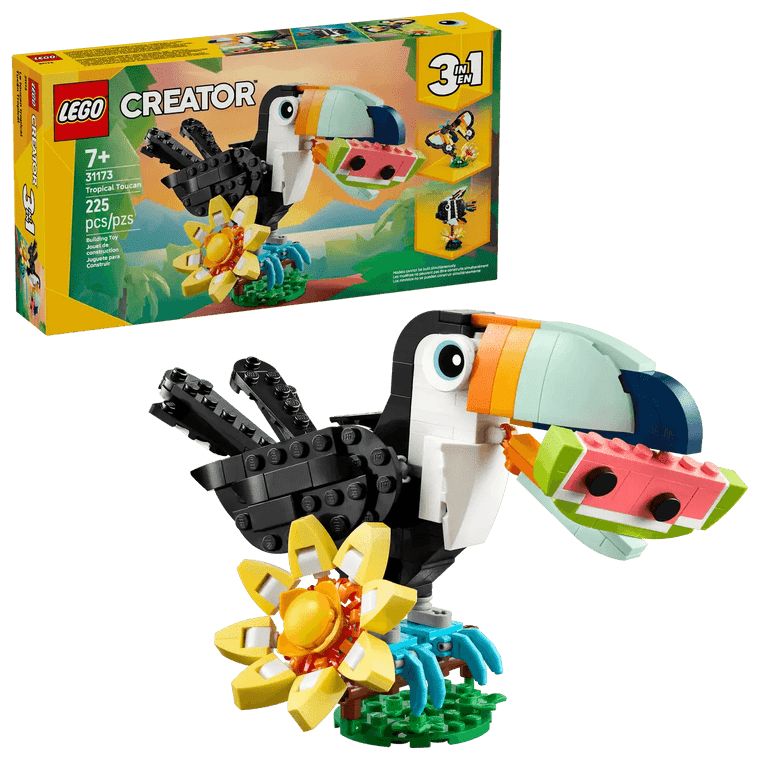  Lego Creator 3-in-1 Wild Animals - Tropical Toucan 