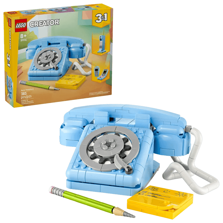  Lego Creator 3-in-1 Retro Telephone 