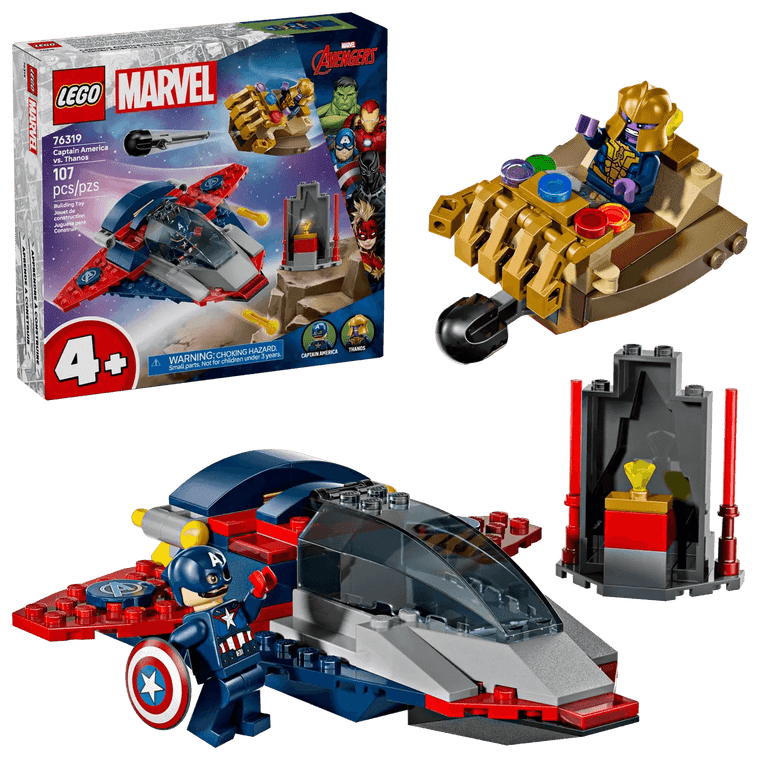 Lego Marvel Captain America vs Thanos   Lego Marvel Captain America vs Thanos
