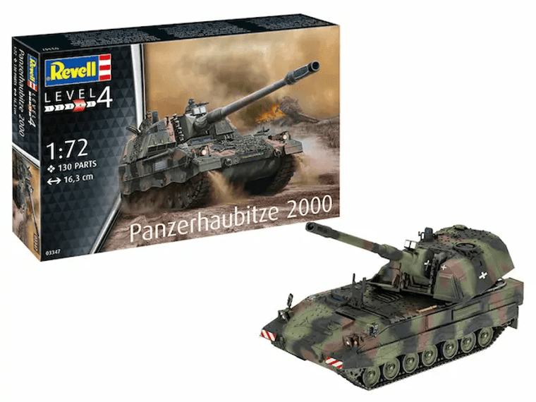  Revell 1/72 Panzerhaubitze 2000 German Army 