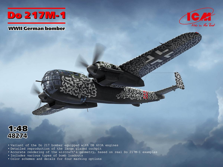 Icm ICM 1/48 Dornier Do 217M-1 