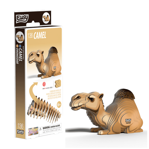  Eugy 136 Camel Card 3D Puzzle 