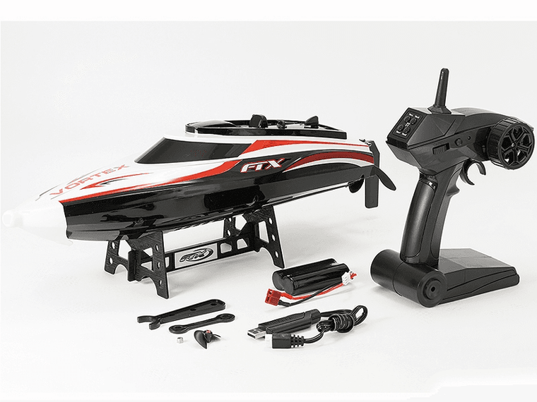  FTX Vortex High Speed RC Race Boat - Black 