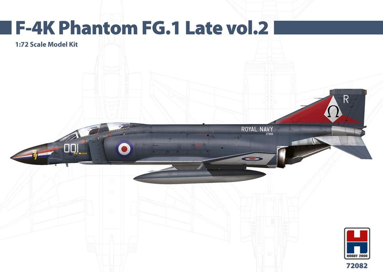  Hobby 2000 1/72 McDonnell-Douglas F-4K Phantom FG.1 Late vol.2 