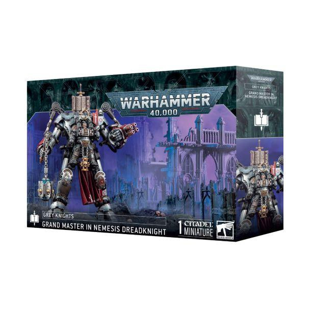  Games Workshop Warhammer 40,000 - Grey Knights - Grand Master in Nemesis Dreadknight 