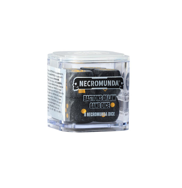  Games Workshop Dice - Palanite Enforcers - Necromunda Dice Set 