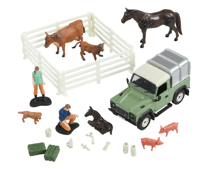  Britains 1/32 Land Rover Vet Set 