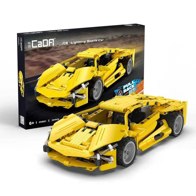  CaDA 1/18 Lightning Pull-Back Sports Car 