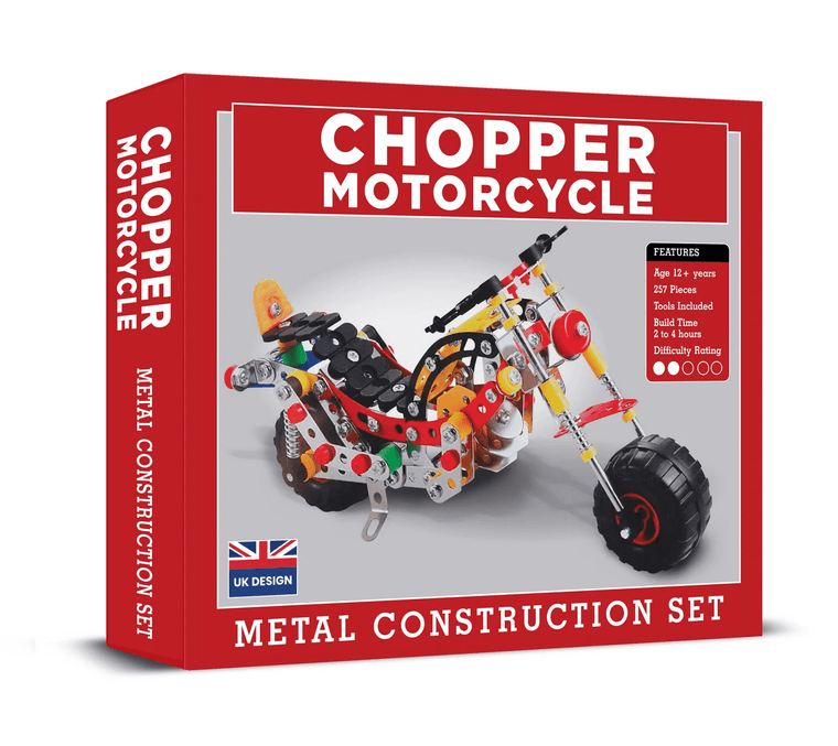  Coach House Partners - Chopper Motorcycle - Metal Construction Set 