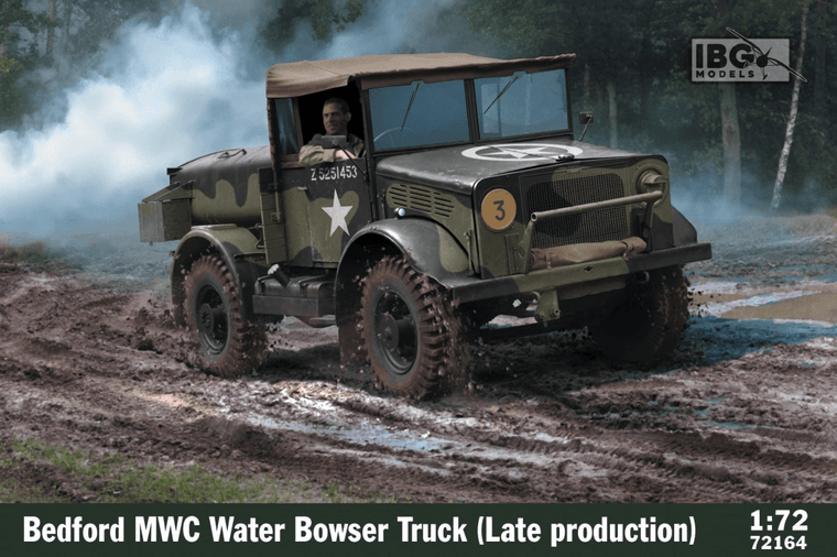  IBG Models 1/72 Bedford MWC Water Bowser Truck (Late Production) 