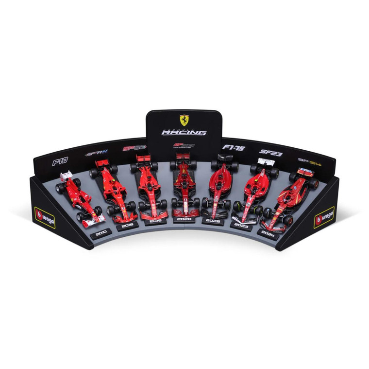  Burago 1/43 F1 Ferrari Deluxe Gift Set 