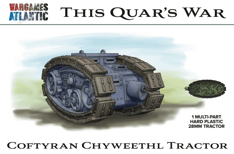  Wargames Atlantic 28mm This Quar's War - Coftyran Chyweethl Tractor 