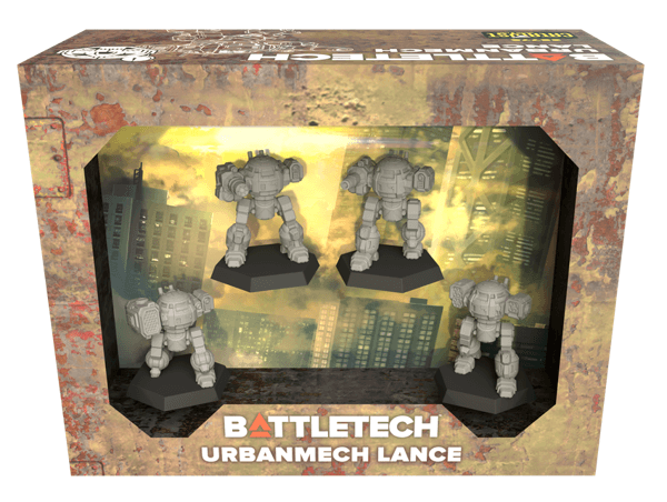  Catalyst Game Labs Battletech Force Pack - Inner Sphere UrbanMech Lance 