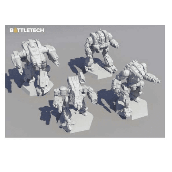  Catalyst Game Labs Battletech Force Pack - Inner Sphere Heavy Battle Lance 