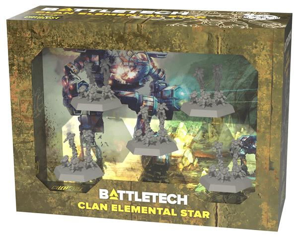  Catalyst Game Labs Battletech Force Pack - Clan Elemental Star 