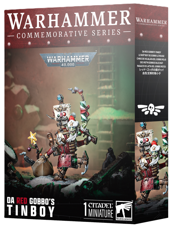 Games Workshop Warhammer 40,000 - Ork - Da Red Gobbo's Tinboy Games Workshop Warhammer 40,000 - Ork - Da Red Gobbo's Tinboy