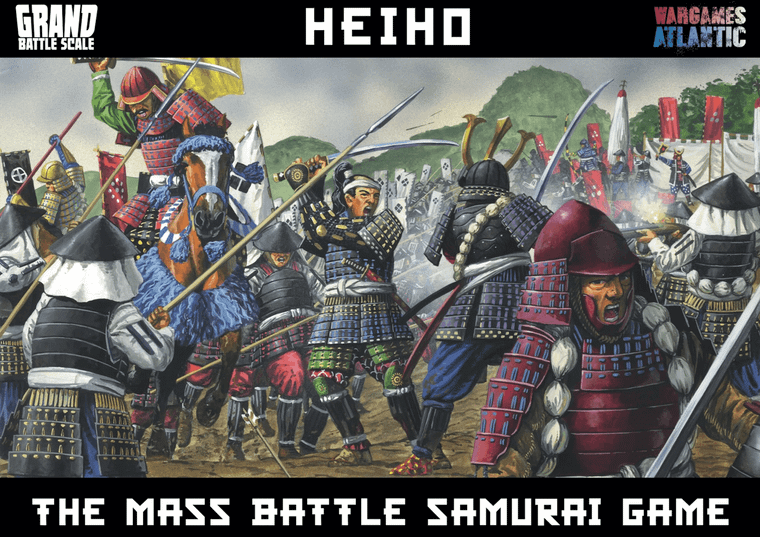  Wargames Atlantic 10mm Grand Battle Scale - Heiho: The Mass Battle Samurai Game 