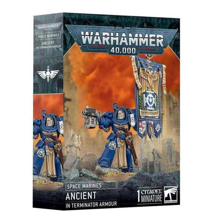  Games Workshop Warhammer 40,000 - Space Marines - Ancient in Terminator Armour 