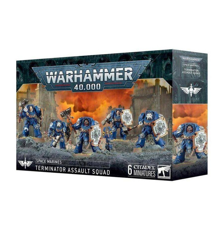  Games Workshop Warhammer 40,000 - Space Marines - Terminator Assault Squad 