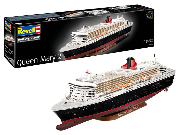  Revell 1/400 Queen Mary 2 