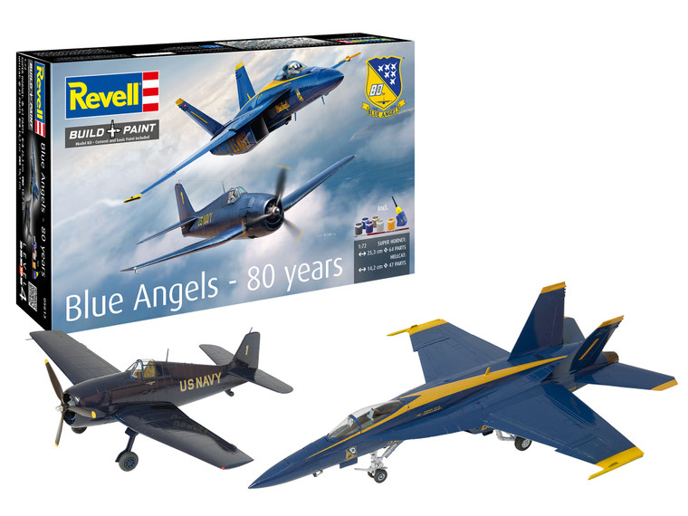 Revell 1/72 Blue Angels 80th Anniversary Gift Set